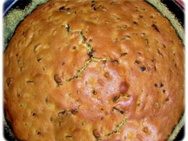 Ucierane ciasto rodzynkowe  Ucierane ciasto rodzynkowe