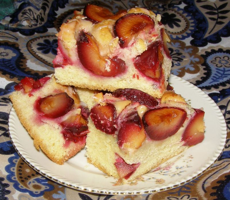 Ucierane ciasto śliwkowe Ucierane ciasto śliwkowe