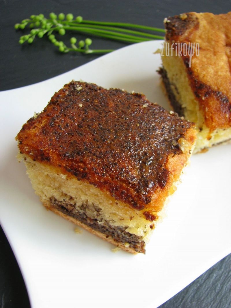 Ucierane ciasto z makiem Ucierane ciasto z makiem