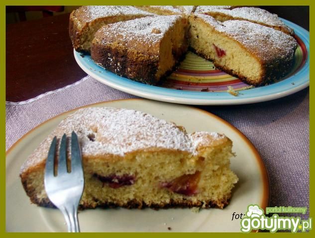 Ucierane z czekoladą i śliwkami 