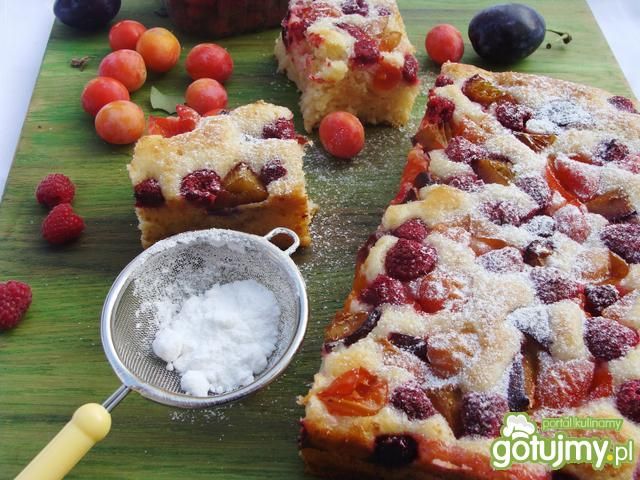 Ucieraniec z owocami  Ucieraniec z owocami