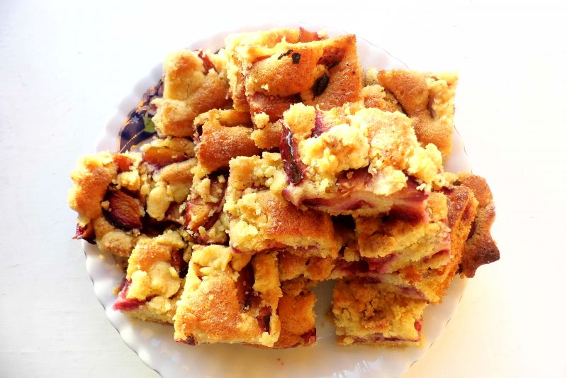 Ucieraniec z Śliwkami i Kruszonką