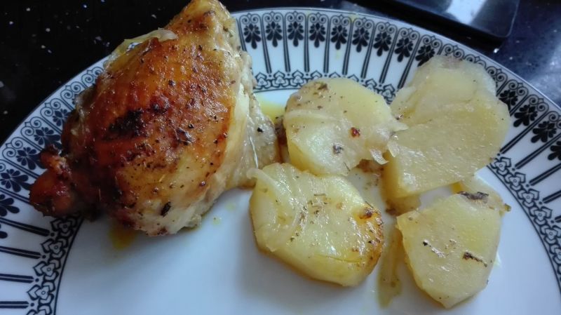 Uda zapiekane z ziemniaczkami