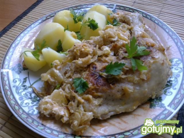 Udka duszone w kapuście Udka duszone w kapuście