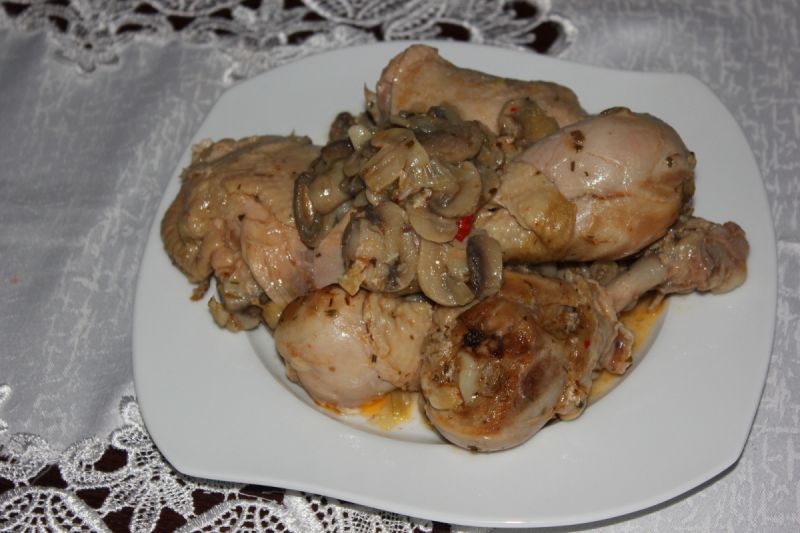 Udka duszone z kurczaka Udka duszone z kurczaka