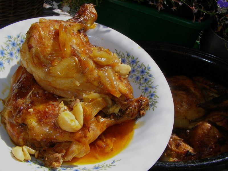 Udka kurczaka paprykowe z piekarnika Udka kurczaka paprykowe z piekarnika