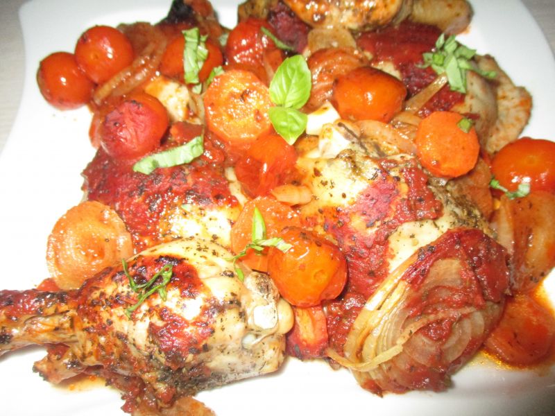 Udka kurczaka po prowansalsku Udka kurczaka po prowansalsku