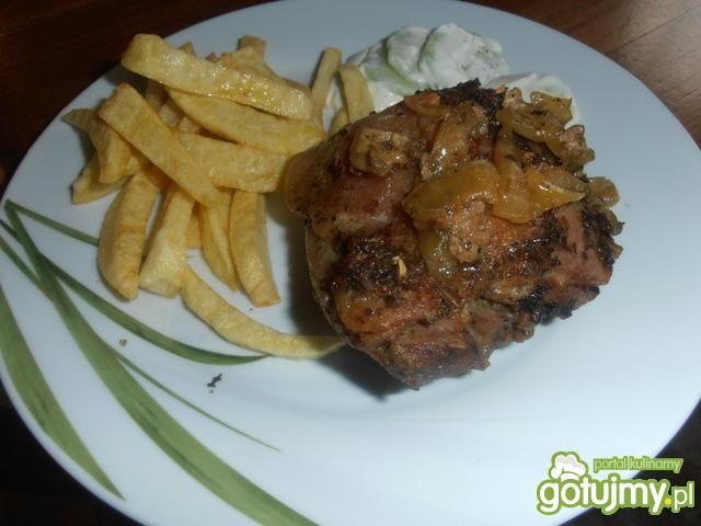 Udka kurczaka w ziołach 