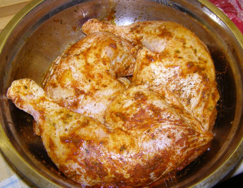 Udka kurczaka z piekarnika