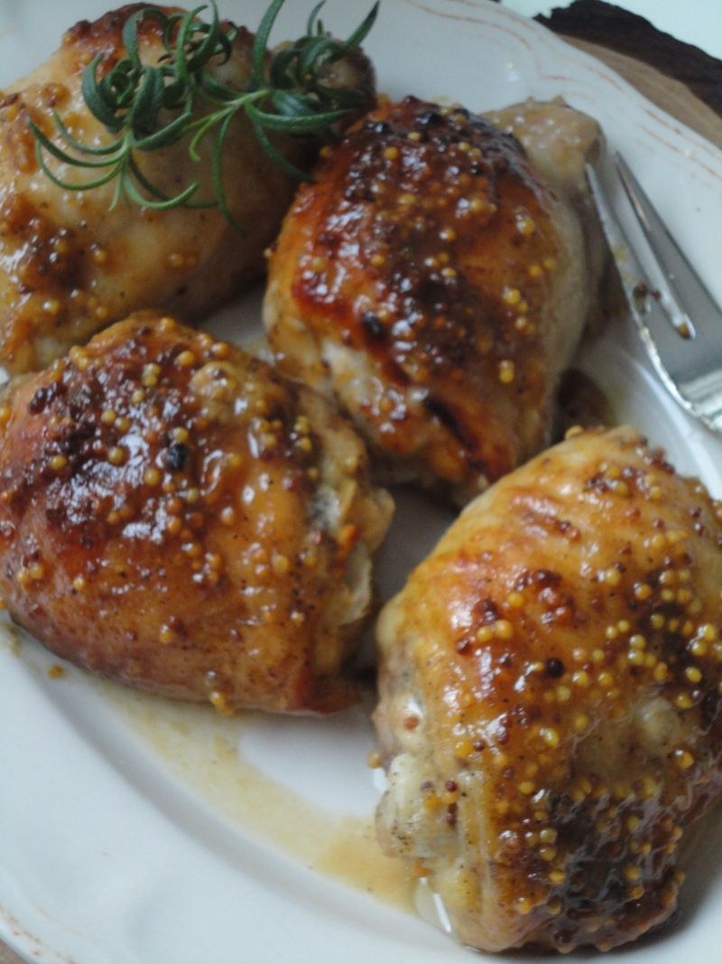 Udka miodowo-musztardowe