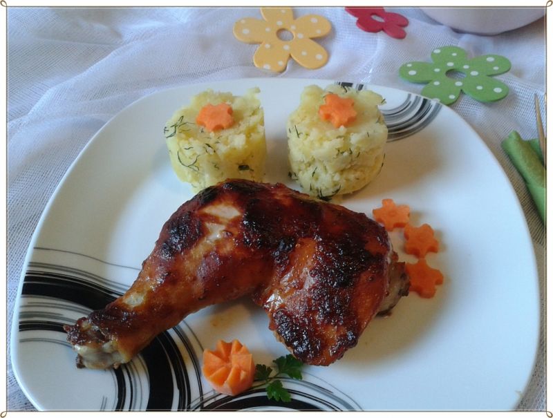 Udka miodowo-pomidorowe 