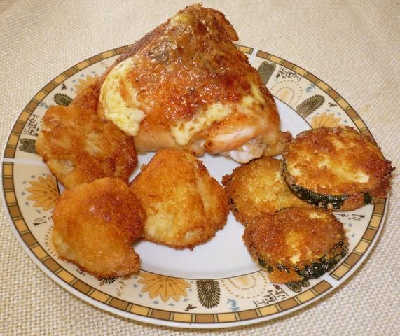 Udka pieczone z majonezem+jarzyny Udka pieczone z majonezem+jarzyny