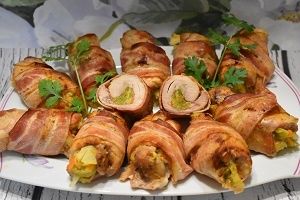 Udka pieczone z młodą kapustką Udka pieczone z młodą kapustką