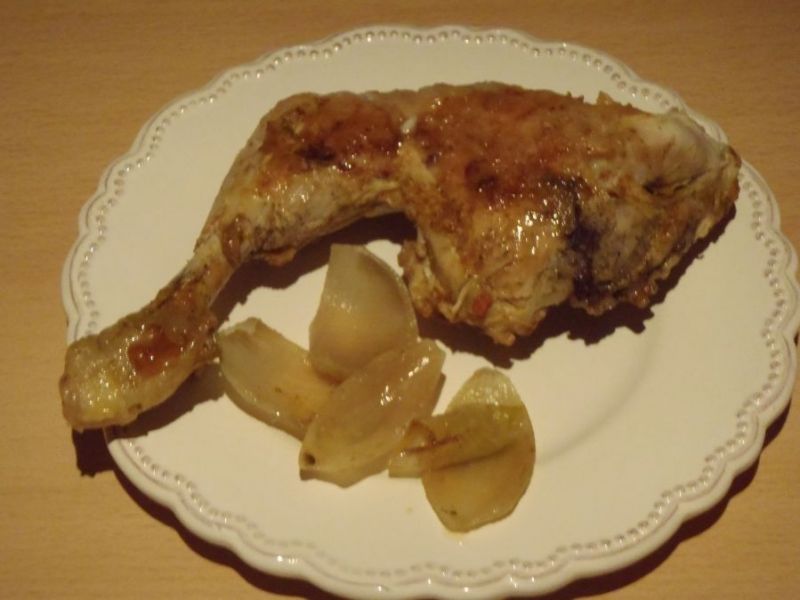 Udka smażone z cebulą Udka smażone z cebulą