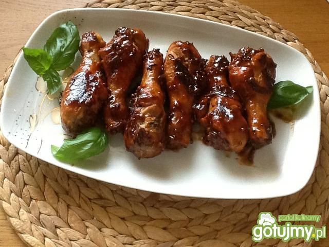 Udka w glazurze miodowo-musztardowej