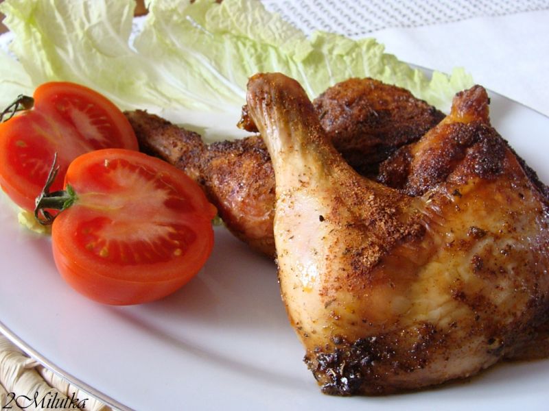 Udka w miodowo-morelowej marynacie