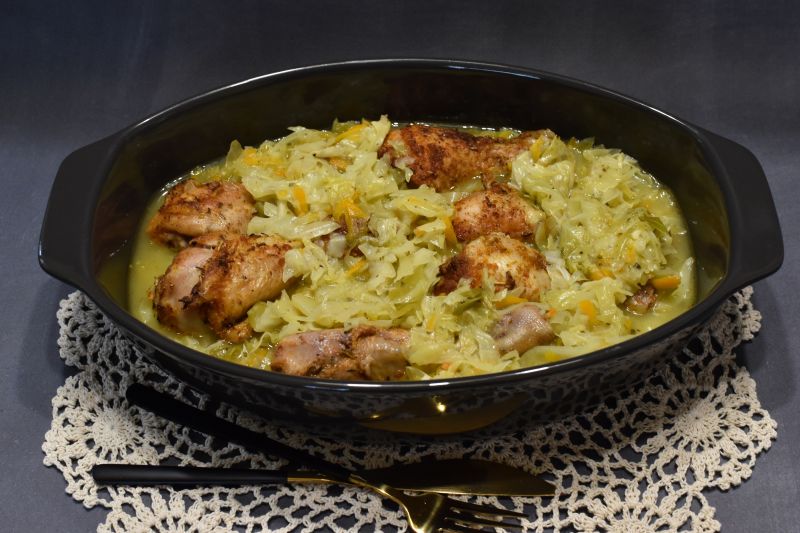 Udka w młodej kapuście