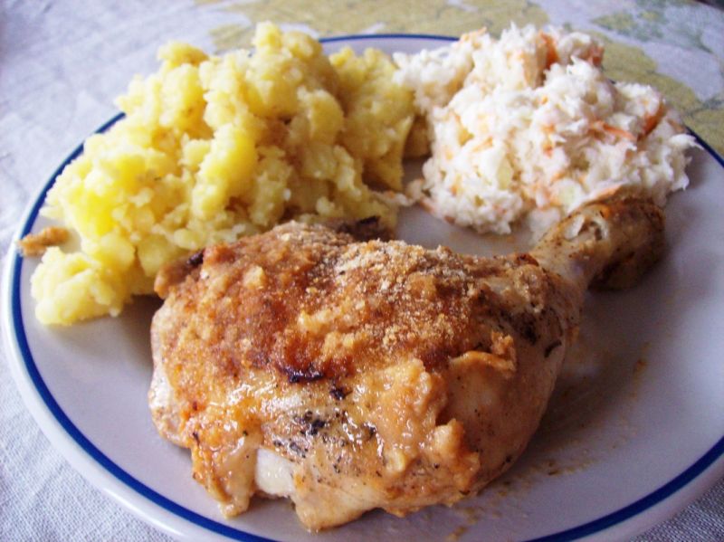 Udka w panierce keczupowej