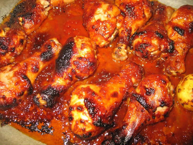 Udka w śliwkowej maryncie