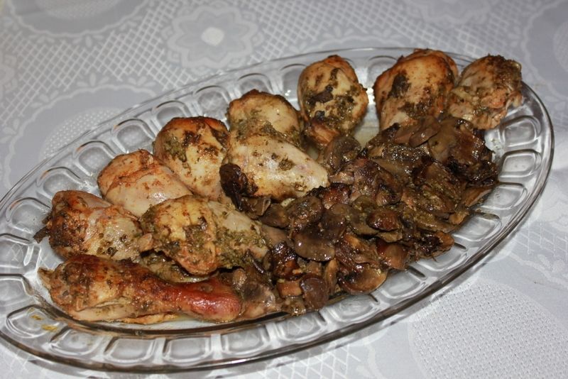 Udka w sosie pesto  Udka w sosie pesto