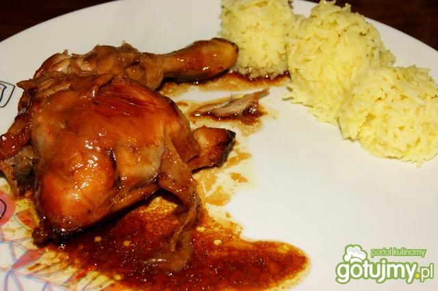 Udka w zalewie miodowo-sojowej Udka w zalewie miodowo-sojowej