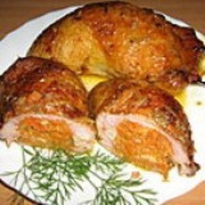 Udka z jarzynowym farszem