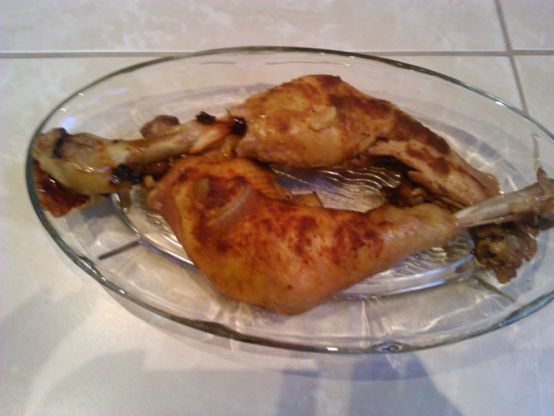 Udka z kaczki duszone Udka z kaczki duszone