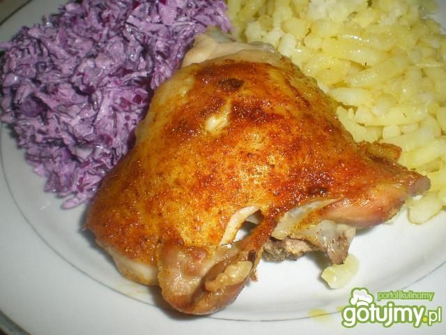 Udka z kurczaka pieczone