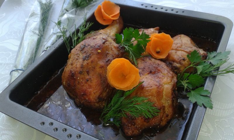 Udka z kurczaka pieczone lub grilowane