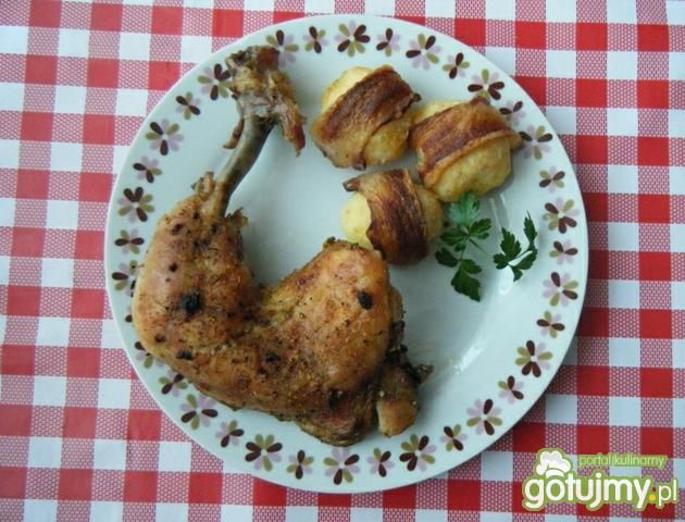 Udka z kurczaka pieczone w przyprawach 