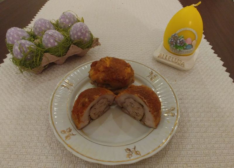 Udka z kurczaka pysznie nadziane