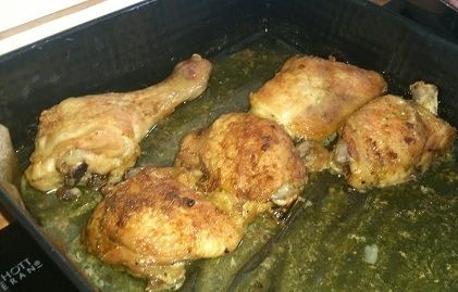 Udka z kurczaka w musztardzie i miodzie Udka z kurczaka w musztardzie i miodzie