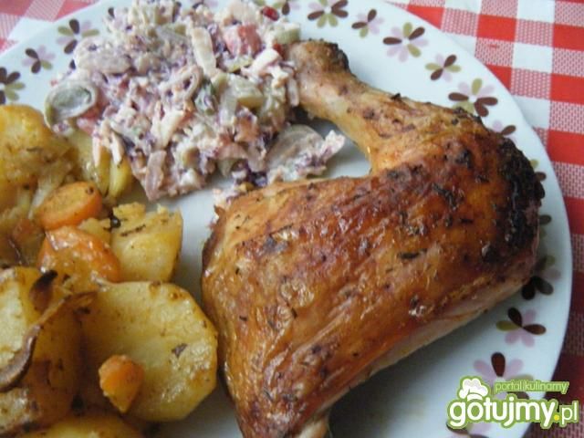 Udka z kurczaka w ziołach Udka z kurczaka w ziołach