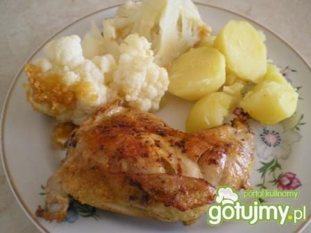 Udka z kurczaka z kalafiorem