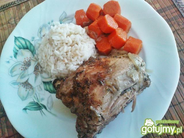 Udka z kurczaka z ryżem Udka z kurczaka z ryżem