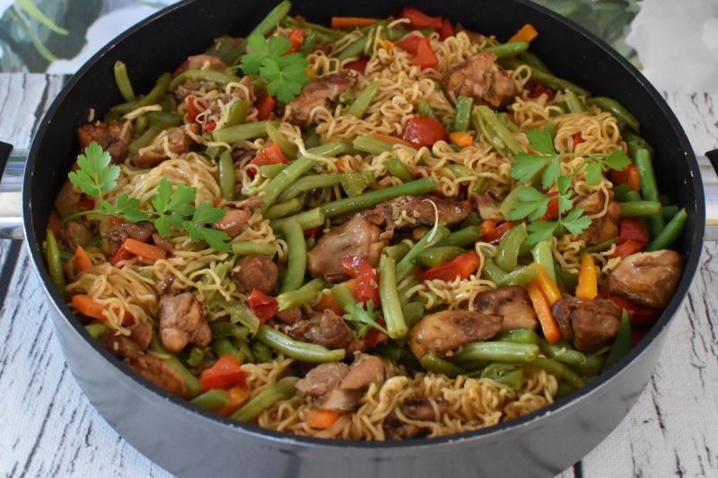 Udka z kurczaka z warzywami