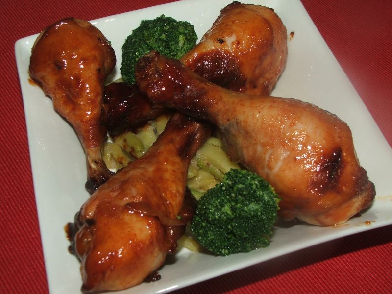 Udka z miodem i musztardą