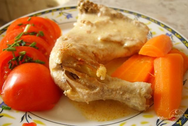 Udko w sosie chrzanowym