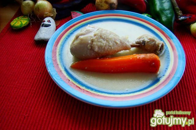 Udko w sosie serowym z marchewką  Udko w sosie serowym z marchewką