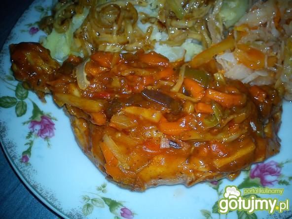 Udko z chińskimi warzywami Udko z chińskimi warzywami