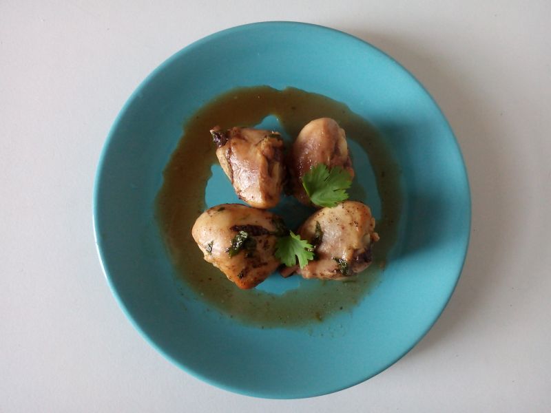 udkq z kurczaka w soku z pomarańczy