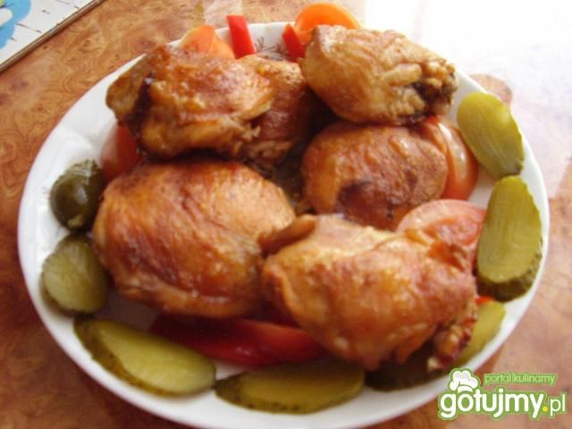 Udźce z kurczaka z piekarnika Udźce z kurczaka z piekarnika