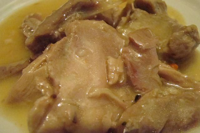 Udziec indyczy w śmietanie