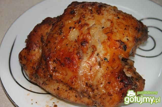 Udziec z indyka w paprykach 