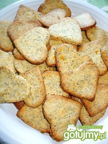 Ulubione kruche ciastka budyniowe + mak Ulubione kruche ciastka budyniowe + mak