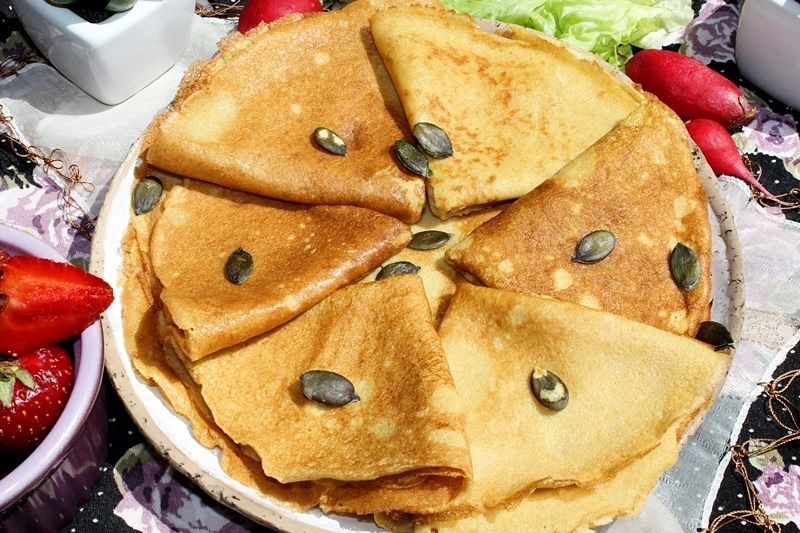 Uniwersalne naleśniki z mąki amarantusowej