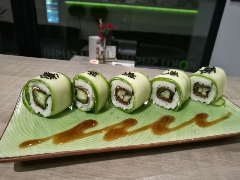 Urohosomak z ogórkiem i tykwą Urohosomak z ogórkiem i tykwą