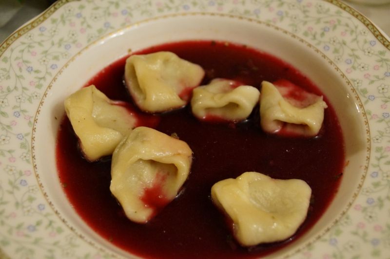 Uszka z grzybami Uszka z grzybami