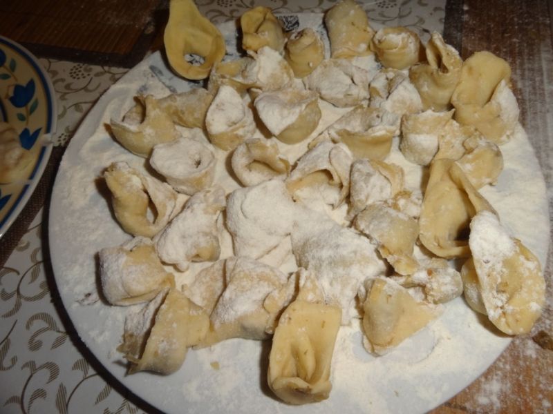 Uszka z kapustą i grzybami