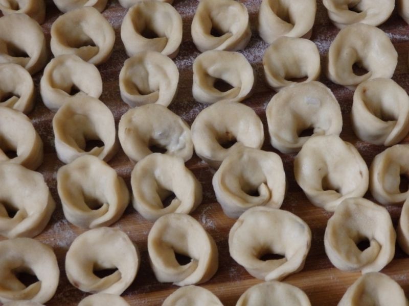 Uszka z kapustą i grzybami